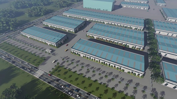 泰中物流鳥瞰圖